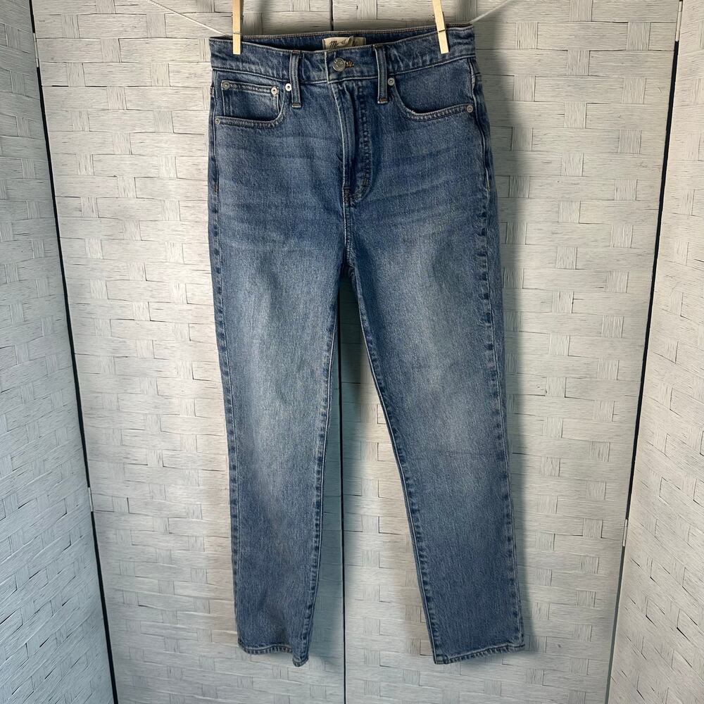 Madewell Womens Jeans The Perfect Vintage Jean Medium wash TradMom Casual